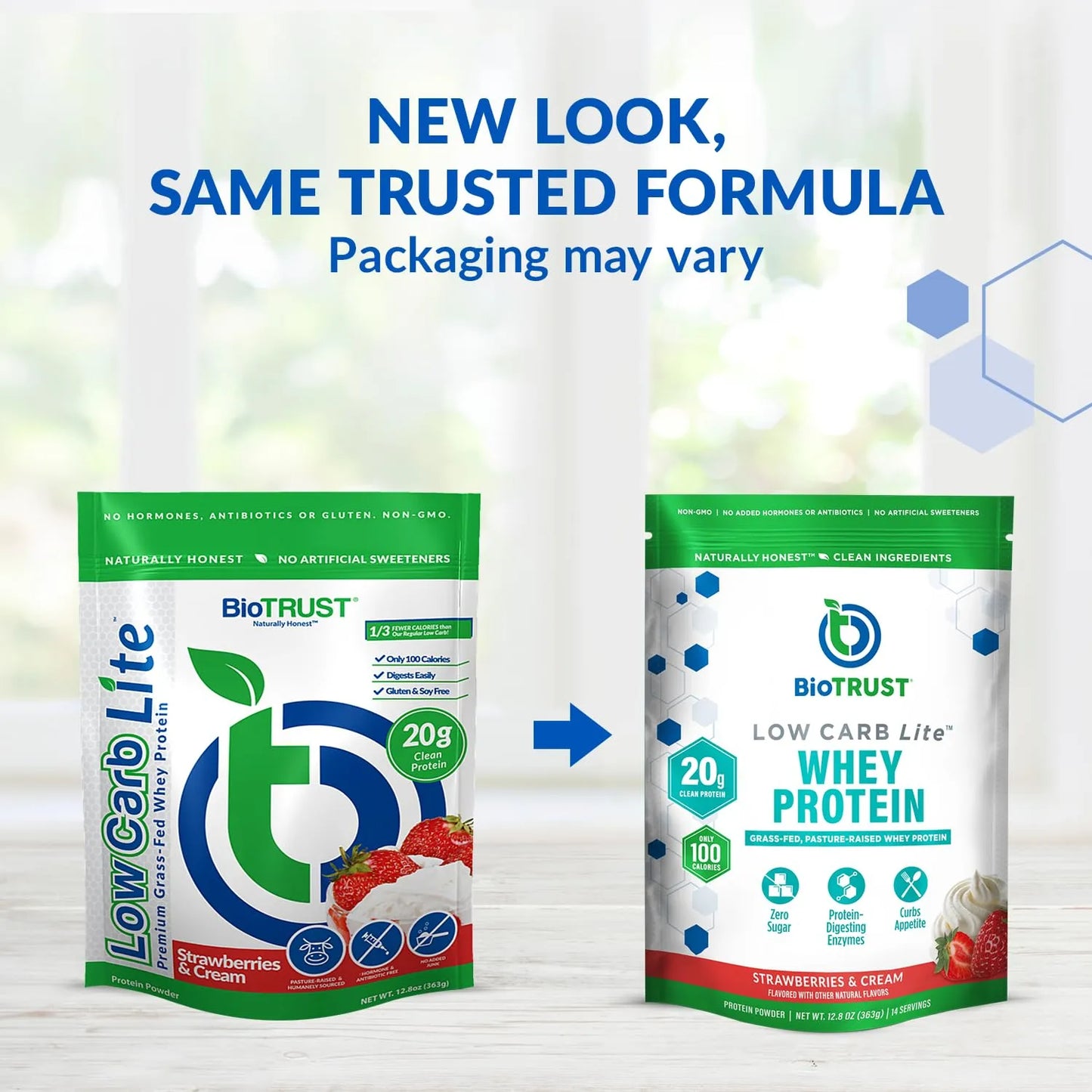 Proteina Aislada Suero Pasto 20G 100Cal Enzimas Digestivas Sin OMG Sin Gluten