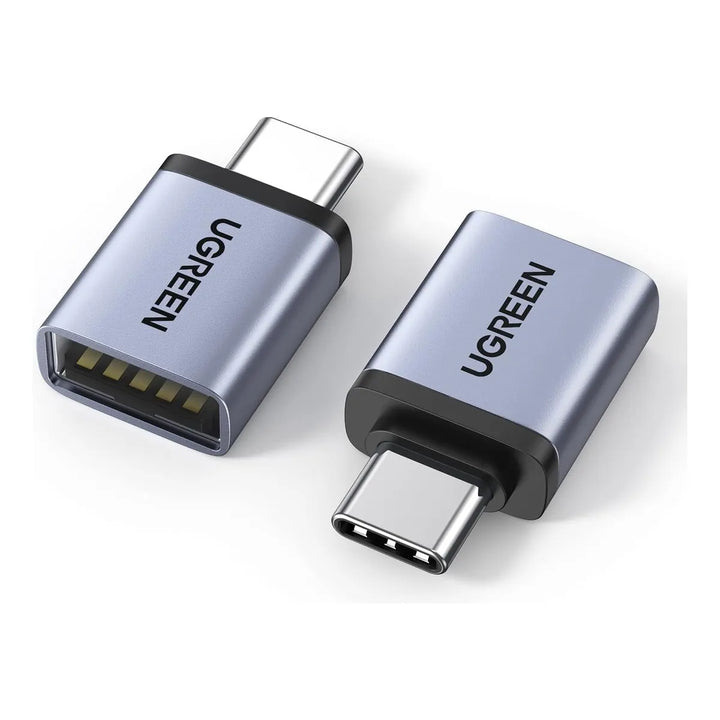 Adaptador Usb C A Usb A 3.o Hembra, Ugreen Color Plateado - Imagen 1