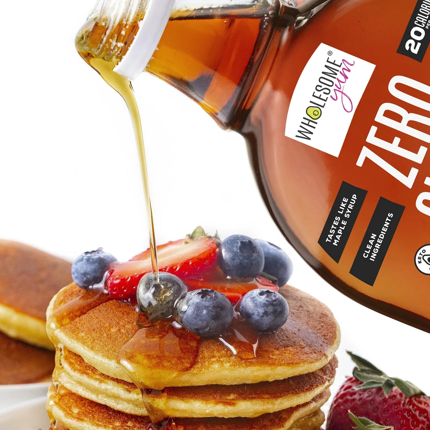 Jarabe De Arce Natural Bajo En Carbohidratos Con Fruta De Monje Ideal Para Dieta Keto