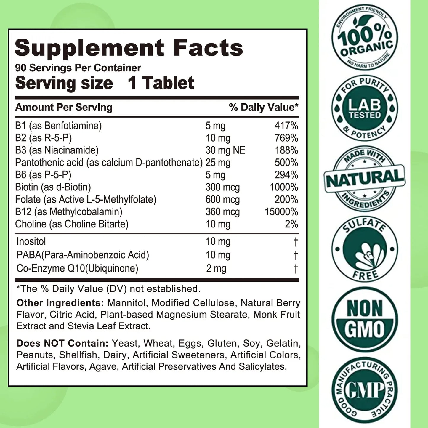 Complejo De Vitaminas B Metiladas Energia Rapida Absorcion Apoyo Neural Y Estado De Animo
