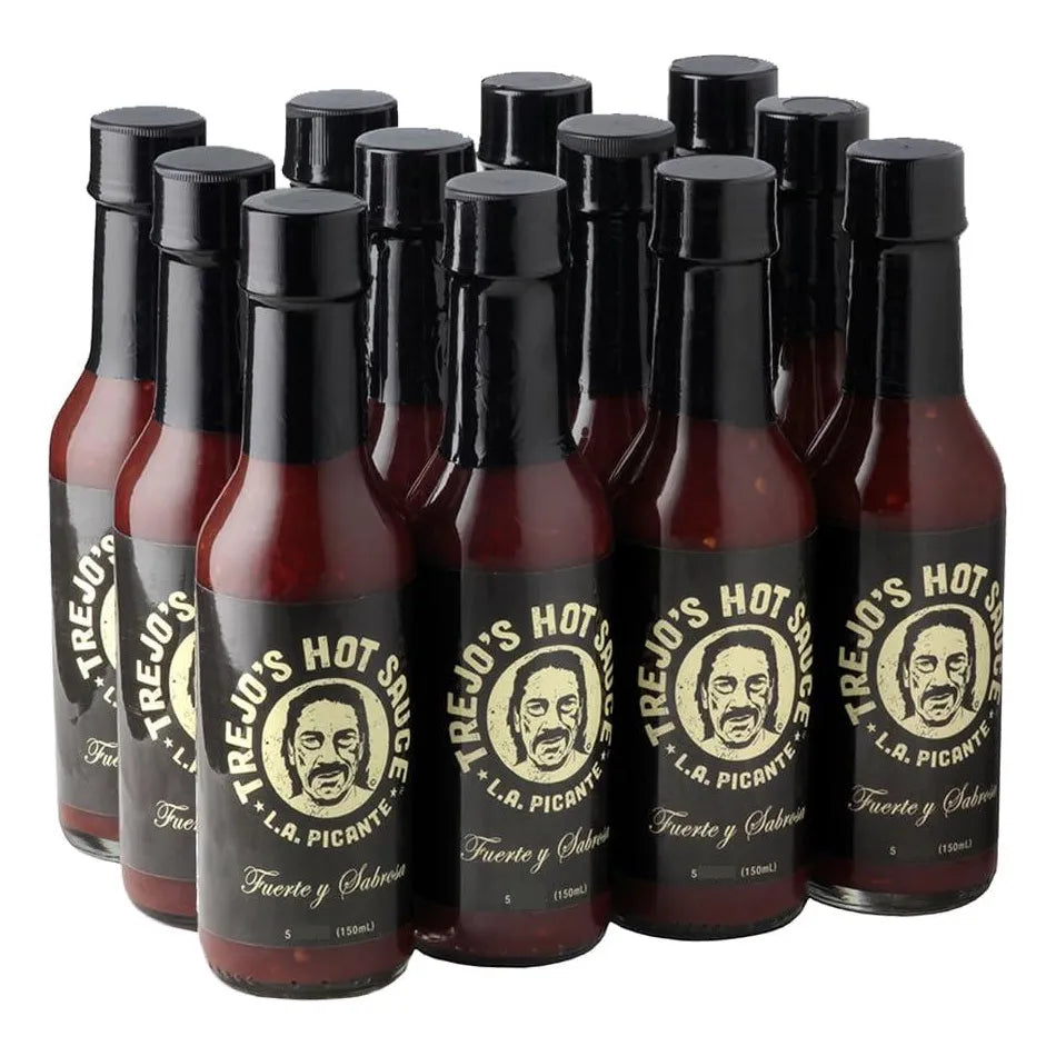 Salsa Picante Natural Trejo 12 Botellas 150 Ml Calor Medio Ingredientes Premium