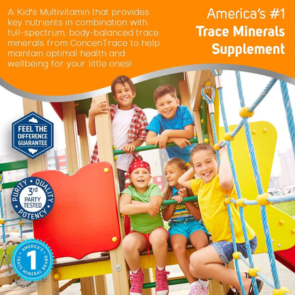 Multivitaminico Liquido Para Niños Con Vitamina C Zinc Y Minerales Sabor Citrico 8 Oz