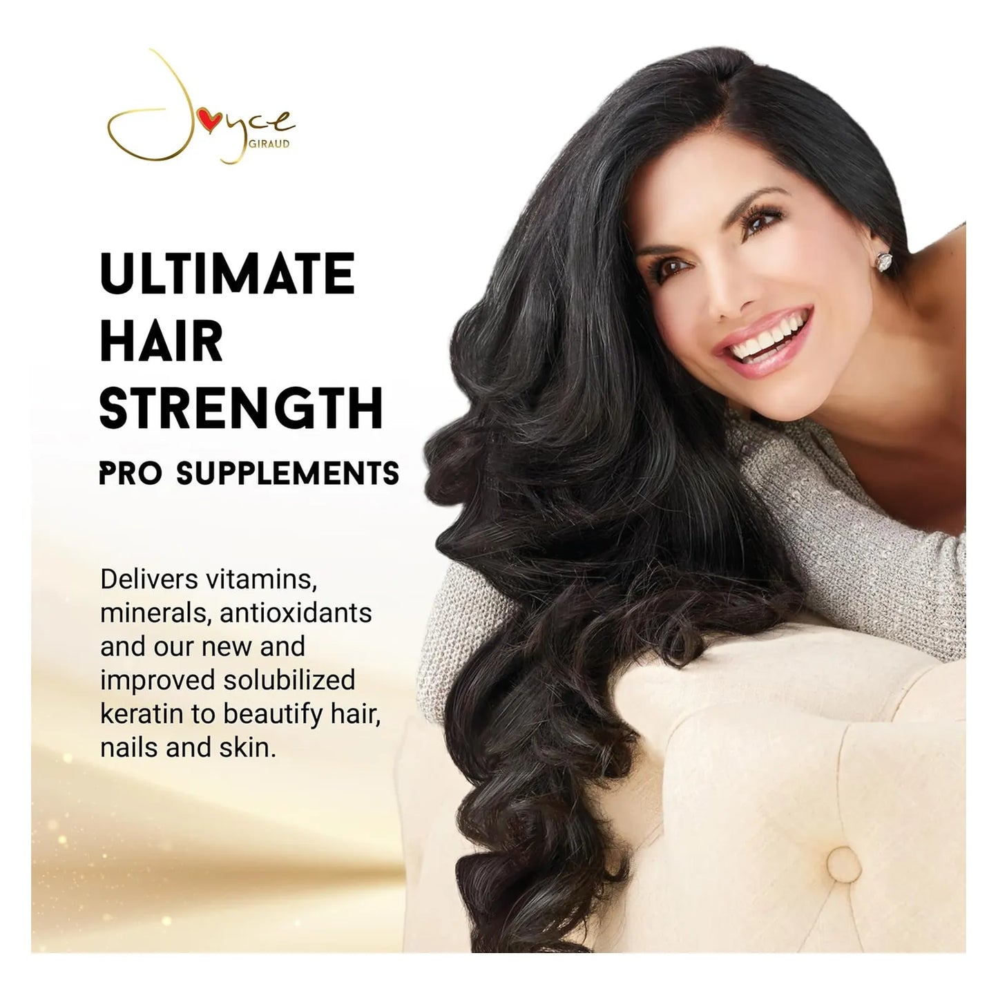 Cápsulas Fortalecer Cabello 180 Unidades Reduce Caída 90 Días Joyce Giraud