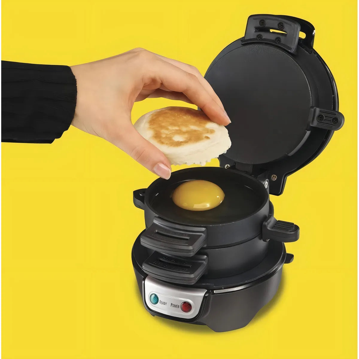Sandwichera Especial Para Desayuno Hamilton Beach Prepara Sándwiches En 5 Minutos