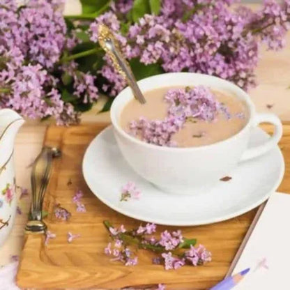 Té De Lavanda Con Leche En Polvo 400 Gramos Relajante Y Cremoso