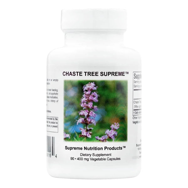 Chaste Tree Vitex Puro 90 Capsulas 450 Mg Soporte Hormonal Natural