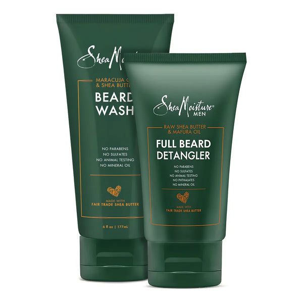 Juego De Limpiador Y Desenredante De Barba Humectante De Kar Suaviza Y Nutre