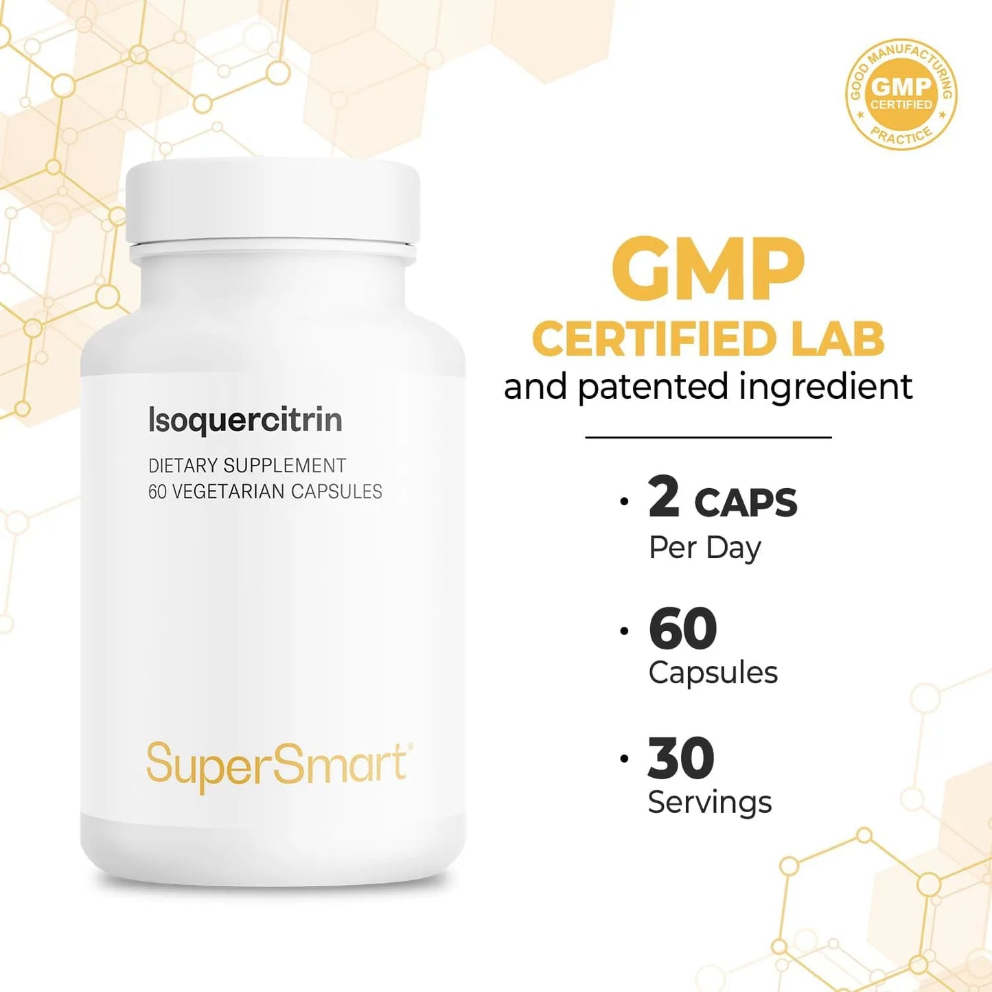 Alfa Glicosilo Isoquercitrina 200 Mg Quercetina Bioactiva Emiq Antioxidante Potente