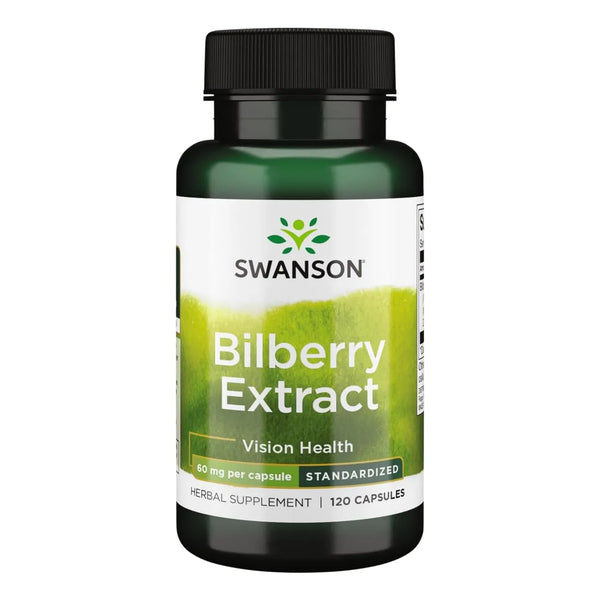 Extracto De Arandano Estandarizado 60 Mg 120 Capsulas Salud Ocular Antioxidante