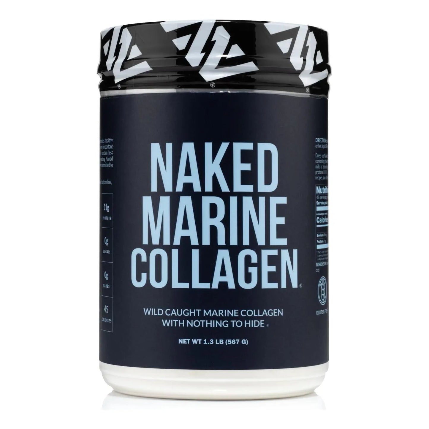 Proteína En Polvo Péptidos Colágeno Bacalao Silvestre 47 Porciones Naked Marine