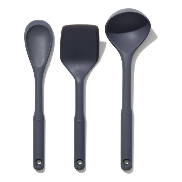 Juego De Utensilios De Silicona 3 Piezas OXO Good Grips Cocina Facil Y Segura