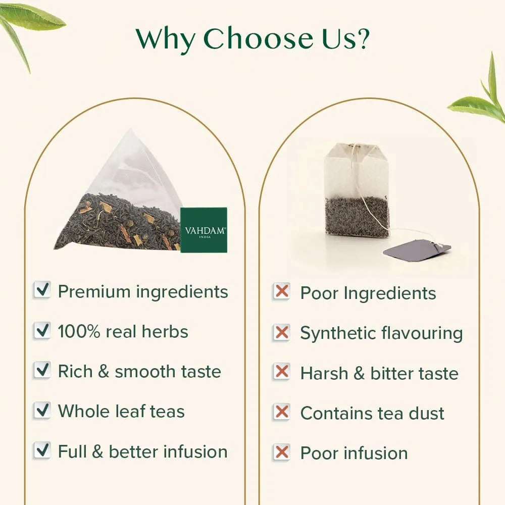 Té Chai Masala Con Especias Y Vainilla 100 Bolsitas Mezcla Premium