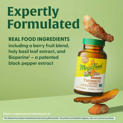 Suplemento De Cúrcuma Turmeric Strength Con Bioperine Y Vitamina C 30 Cápsulas