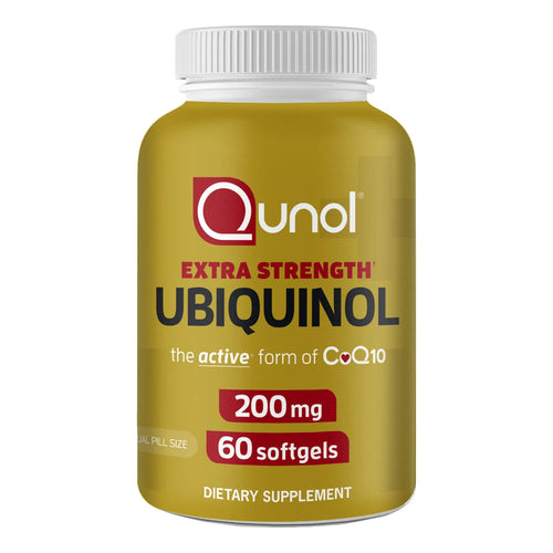 Ubiquinol CoQ10 200 Mg Cápsulas Blandas Antioxidante Para Energía Y Salud Cardíaca
