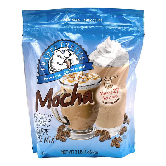 DaVinci Gourmet Frappe Freeze Mocha Mezcla De Café 3Lb Delicia Heladería En Casa