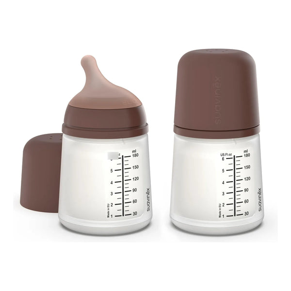 Biberón Anticólico Suavinex Zero Zero Flujo Adaptable Minimiza Rechazo Pezones