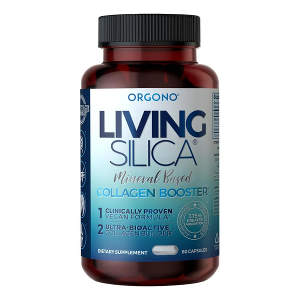 Capsulas Potenciadoras De Colageno Y Silicio Living Silica Absorcion Ultra Alta Piel Cabello Uñas
