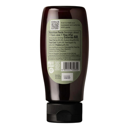 Miel De Manuka Cruda Mgo 200 Nueva Zelanda 360g Botella Exprimible Sin Omg