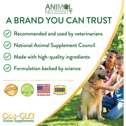 Ocu Glo Perros Medianos Grandes 90 Capsulas Suplemento Vision Canina