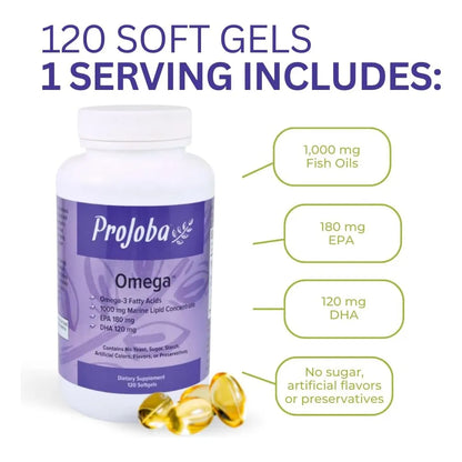 Aceite De Pescado Omega 3 1000 Mg 180 Epa 120 Dha 120 Capsulas Salud Cerebral Y Cardiaca