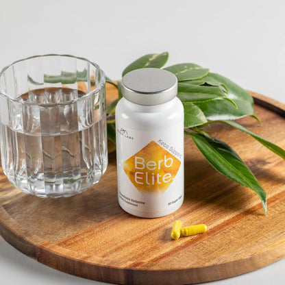 Complejo De Semillas De Brócoli Y Berberina HCL 350 Mg BerbElite 30 Cápsulas Veganas