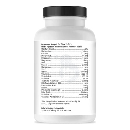 Masticables Multivitamínicos Diarios Para Perros 60 Unidades Salud Y Vitalidad