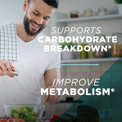 Carb Ease Plus Bloqueador De Carbohidratos Natural En Capsulas 60 Unidades