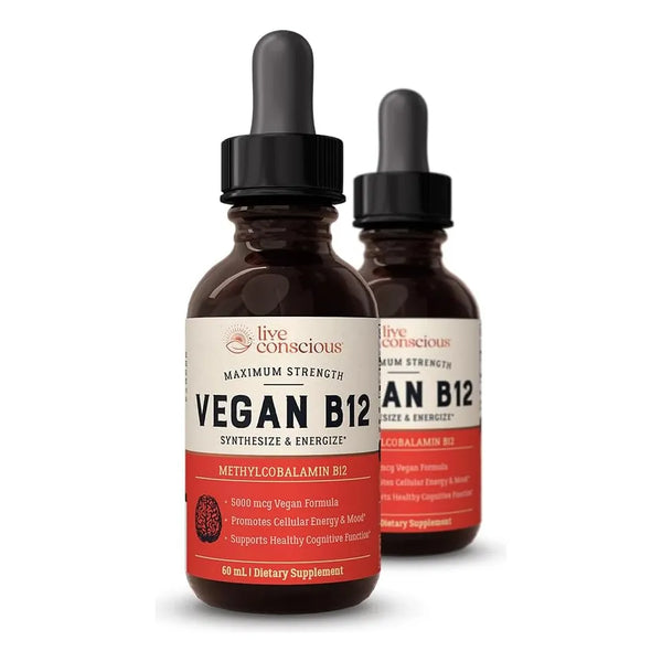 Vitamina B12 Sublingual Líquida Metilcobalamina 5000 Mcg Energía Y Memoria