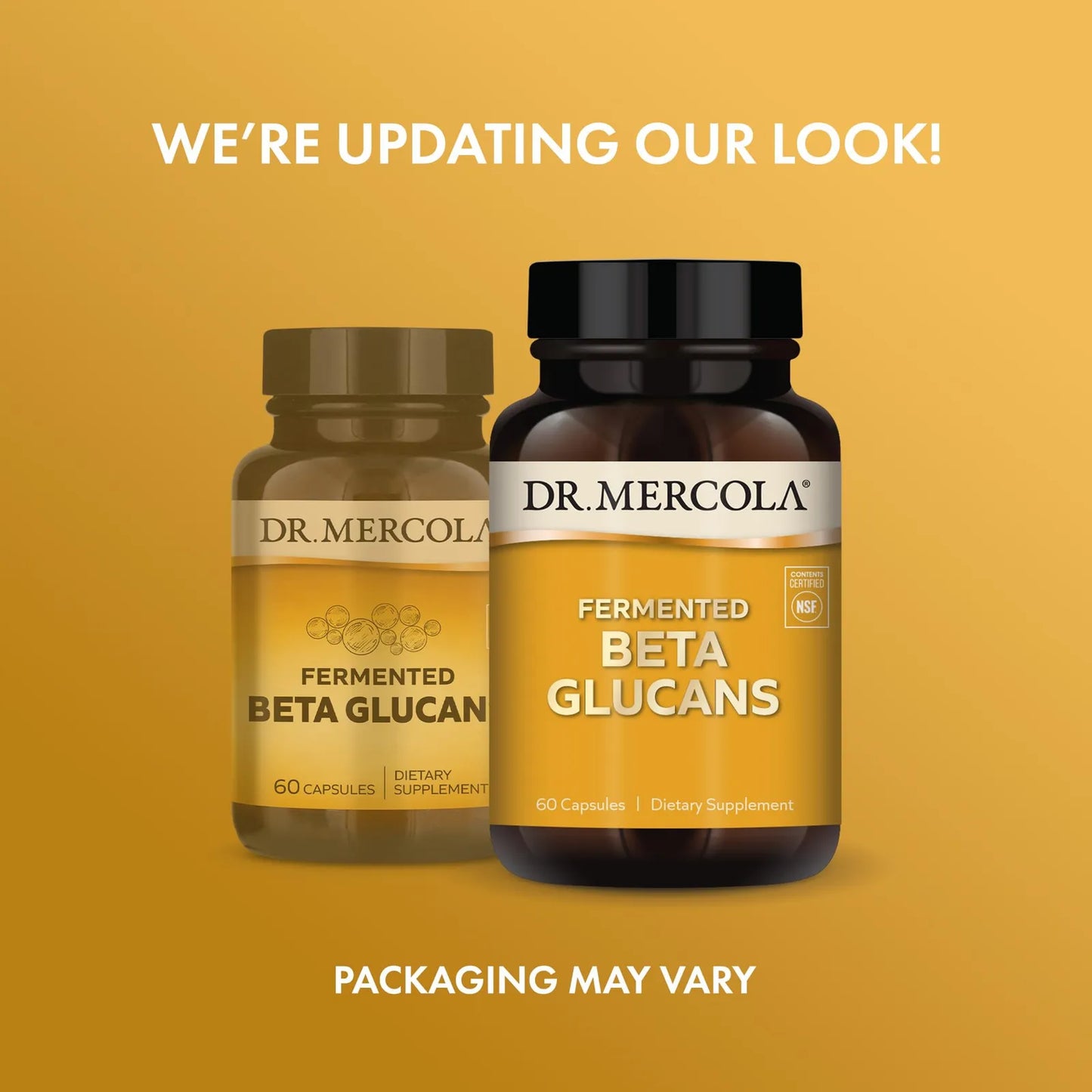 Beta Glucanos Fermentados 60 Capsulas Apoyo Inmune Certificado NSF