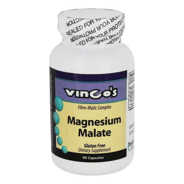 Malato De Magnesio 90 Cápsulas Alta Absorción Energía Y Bienestar