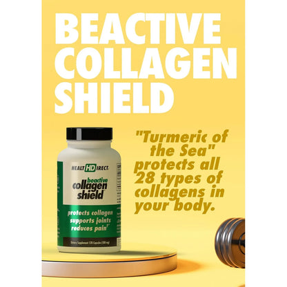 Capsulas Beactive Collagen Shield 60 Unidades Suplemento Colageno Piel Articulaciones