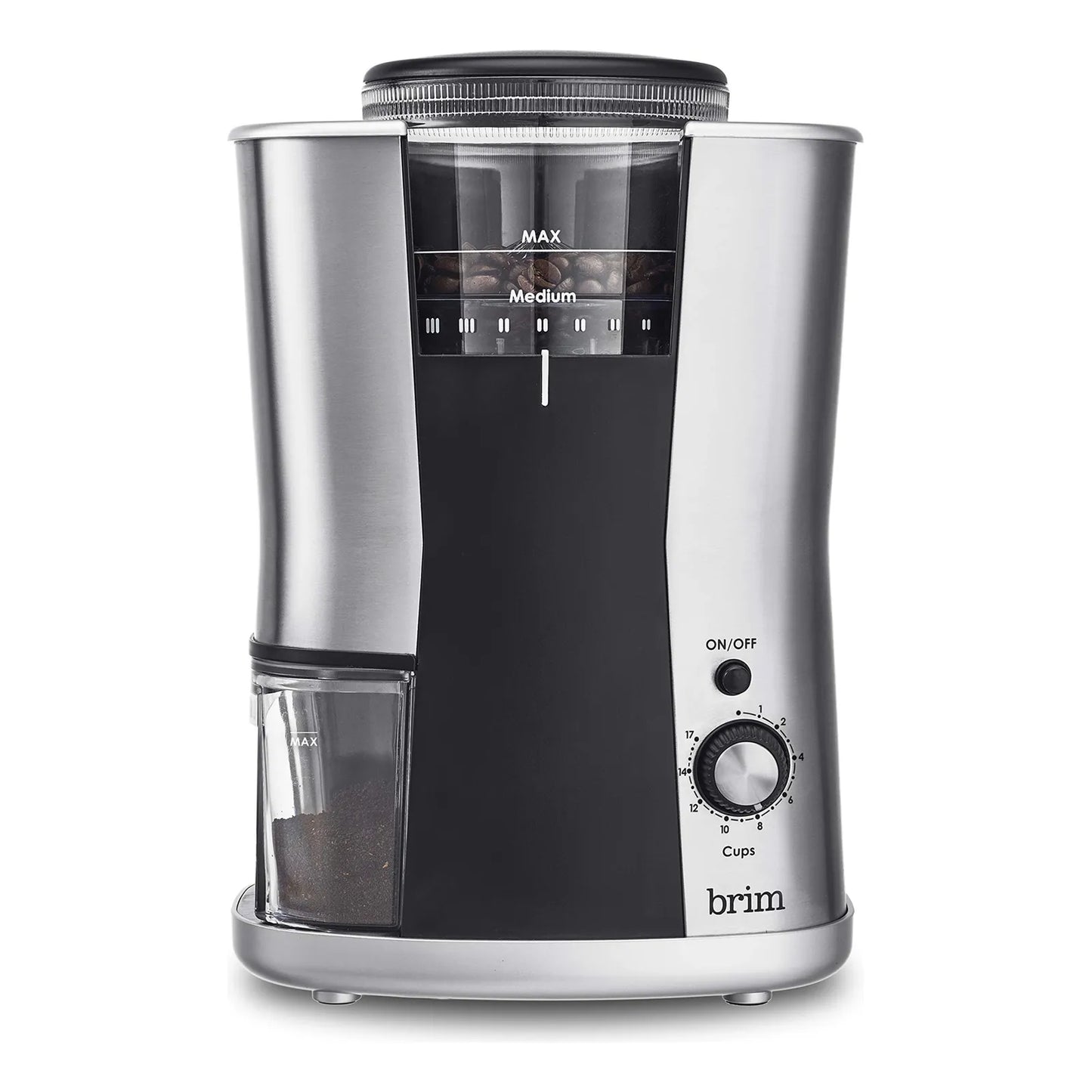 Molinillo De Café Cónico 17 Ajustes Molienda Uniforme Acero Inoxidable Envío Gratis