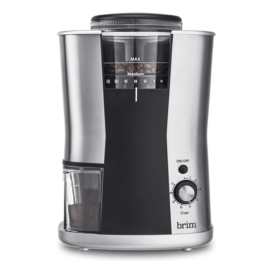 Molinillo De Café Cónico 17 Ajustes Molienda Uniforme Acero Inoxidable Envío Gratis