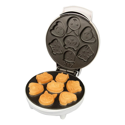 Wafflera Electrica Mini Panqueques Animales 7 Figuras Antiadherente CucinaPro