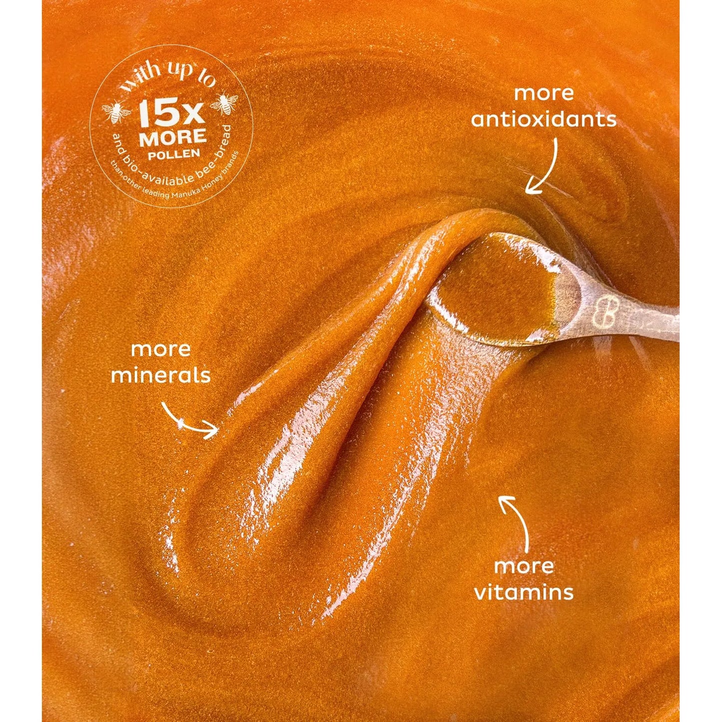 Miel Manuka Pura 100% MGO 830+ UMF 20+ Envasada En Nueva Zelanda 17.6 Oz