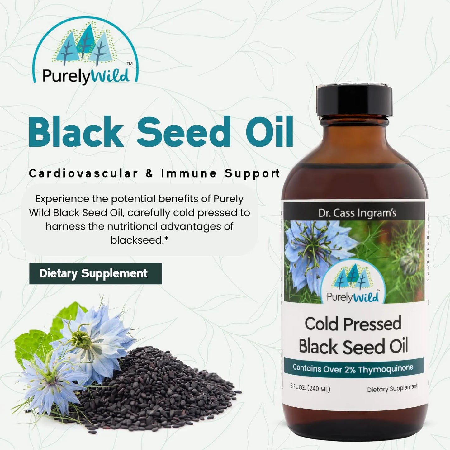 Aceite De Semilla Negra 100 Prensado En Frio Apoyo Inmune Y Salud