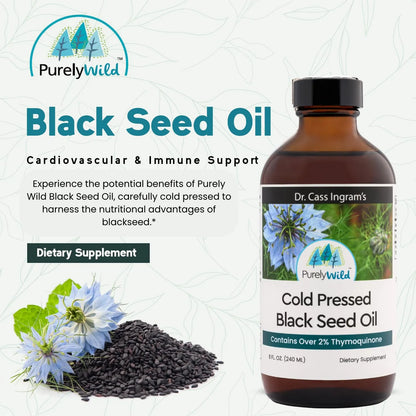 Aceite De Semilla Negra 100 Prensado En Frio Apoyo Inmune Y Salud