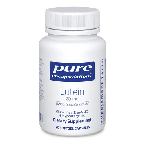 Pure Encapsulations Luteina 20 Mg 120 Capsulas Soporte Antioxidante Vision
