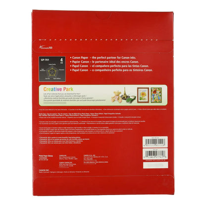 Papel Fotografia Brillante 8.5 X 11 Pulgadas 100 Hojas Alta Calidad