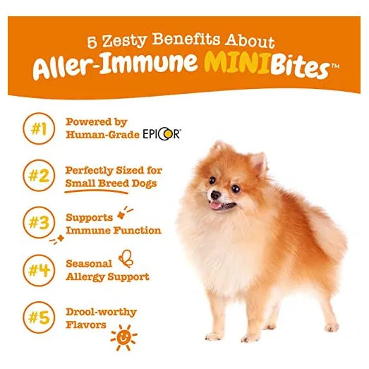 Zesty Paws Alergia E Inmune Suplemento Para Mascotas 90 Capsulas