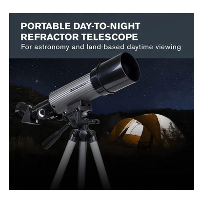 Telescopio Portátil Celestron Travel Scope 60 DX Ideal Para Aventuras Astronómicas Y Naturaleza