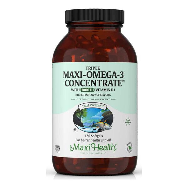 Suplemento Omega 3 Con Vitamina D3 180 Cápsulas Aceite Pescado Salvaje Kosher