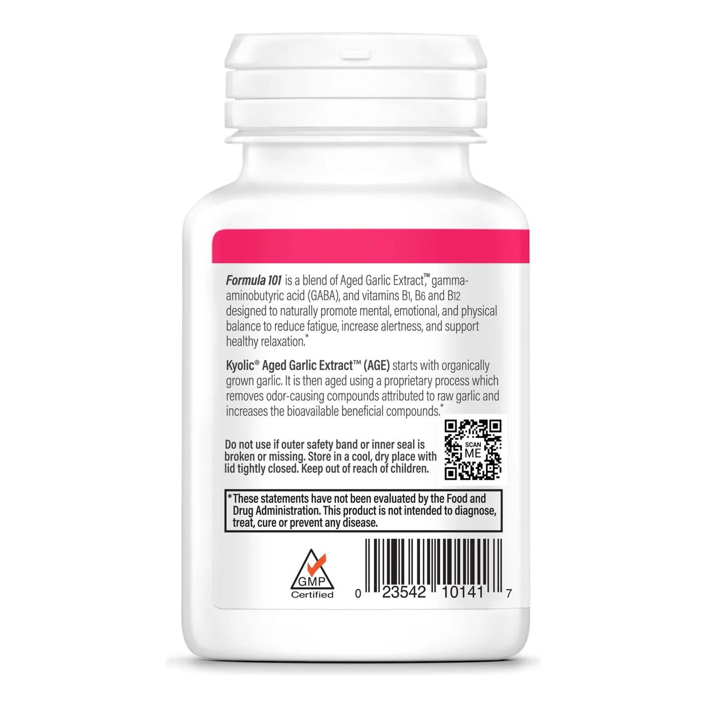 Extracto De Ajo Envejecido Kyolic 100 Capsulas Alivia Estres Fatiga