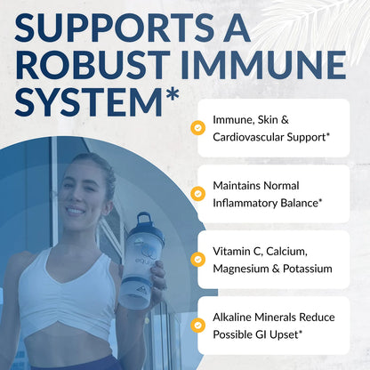 Vitamina C Alcalinizante Suplemento Inmunologico Potasio Magnesio Piel Radiante