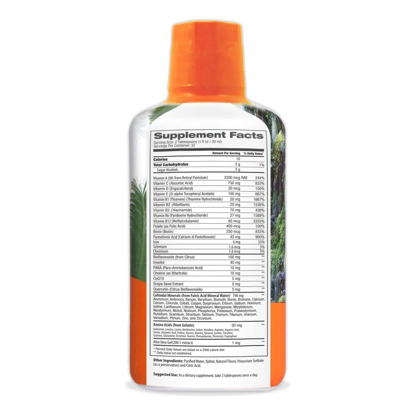 Mega Multi Master Multivitaminico Liquido 32 Onzas Potente Y Completo