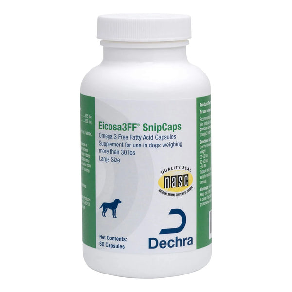 Cápsulas Omega 3 Para Perros Grandes 60 Unidades SnipCaps Importado EEUU