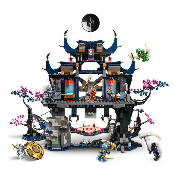 Lego Ninjago Dojo Sombrío De La Máscara De Lobo Set 71813 Con 8 Minifiguras Y Mecanismos Interactivos