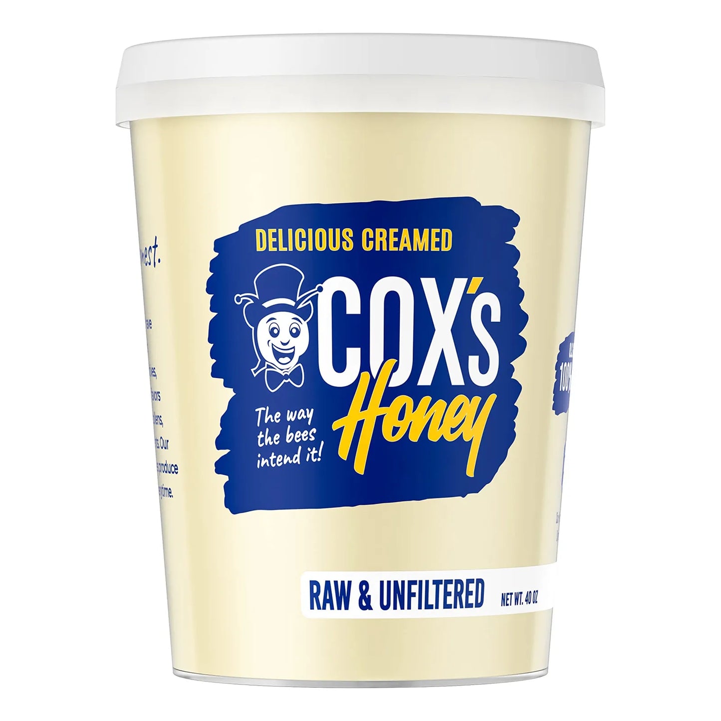Coxs Honey Miel Batida Cremosa 40 Onzas 100 Pura De Trébol