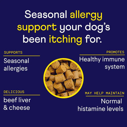 Finn Alergia Y Picazón Para Perros 90 Masticables Suaves Con Probióticos Alivio Natural