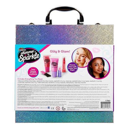Kit De Belleza Shimmer N Sparkle Glitter Makeover Studio Todo En Uno Con Brillo